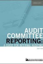 Picture of Audit Committee Reporting: A Guide for Internal Auditing - Paperback