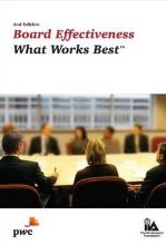 Picture of Board Effectiveness: What Works Best, 2nd Edition - eBook